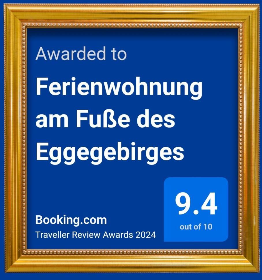 Ferienwohnung Am Fusse Des Eggegebirges Бад Дрибург Екстериор снимка